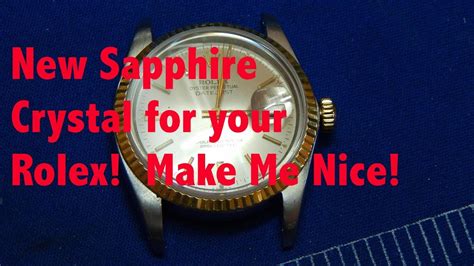 how much to replace rolex sapphire glass|Rolex acrylic crystal.